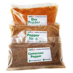 Pepper Mix: 3-in-One (Cameroon, peppersoup & dried pepper)